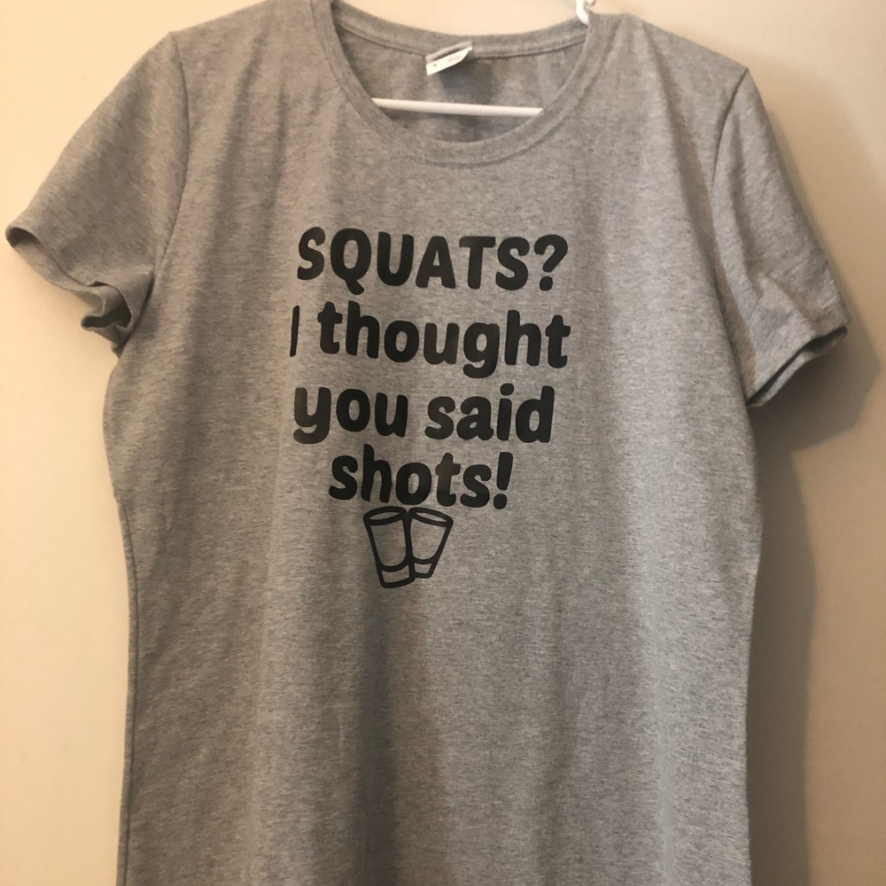 New Handmade Grey T-Shirt Size XL